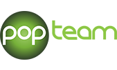 Pop team publicidad logo